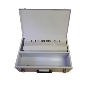 Alternative view of Regulation 7 First Aid Kit – Metal Box