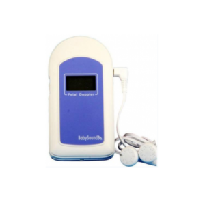 Baby Sound Fetal Doppler – Audio with Display (Blue, Pink, Green)