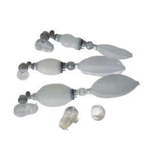 Silicone Adult Resuscitator with Size 5 Mask
