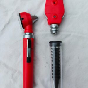 Diagnostic set - Otoscope + Ophthalmoscope red