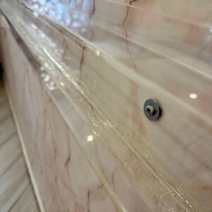 Alternative view of Very big perspex nail polish wall stand - DEMO