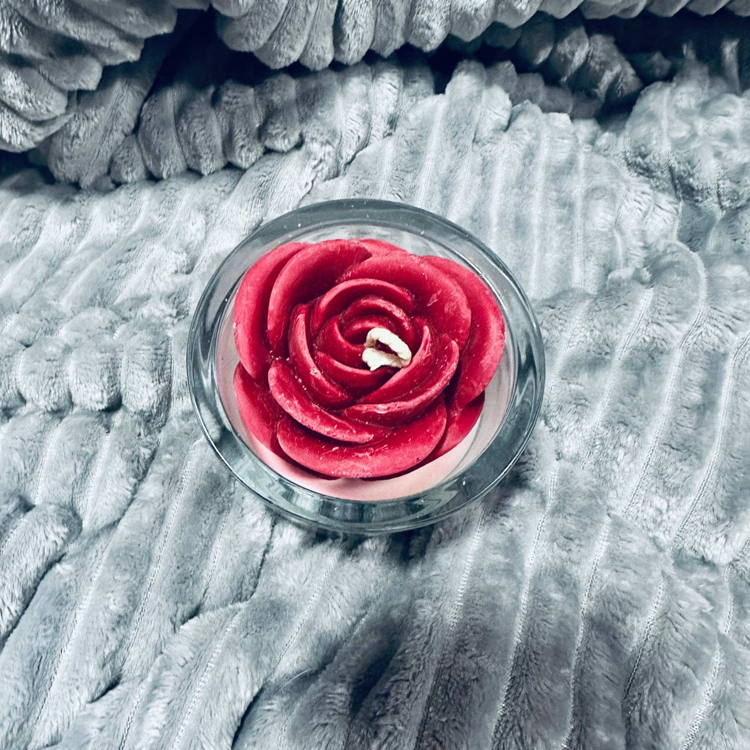Rose Soy candle | Merlot - Image 2