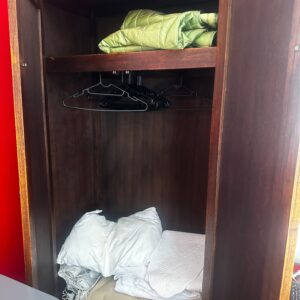 Alternative view of Hanging wooden closet DEMO - COLLECTION ONLY