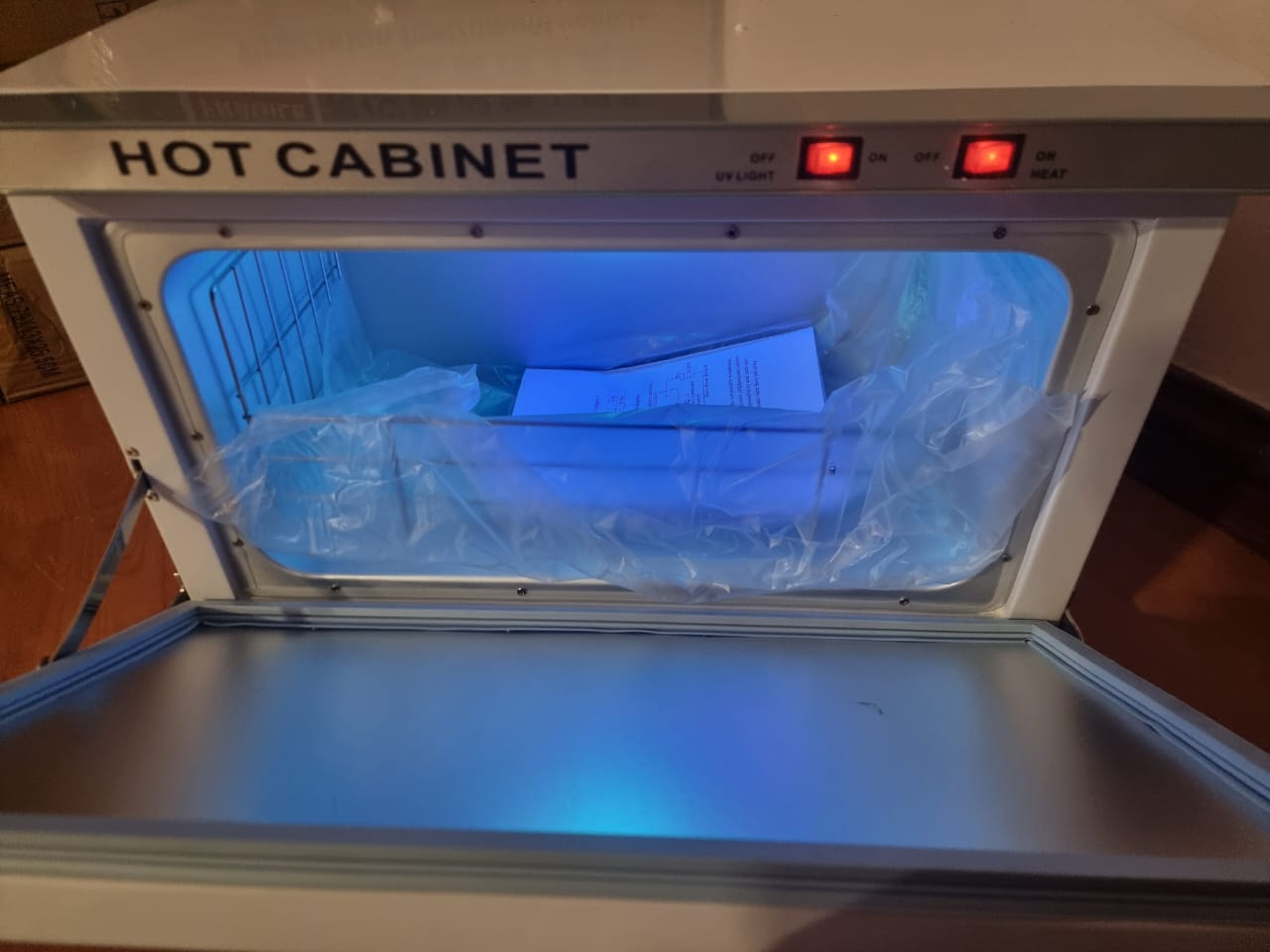 Option B hot cabinet DEMO - bent
