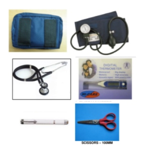 Nurse First Aid Kit with Scissors – Basic