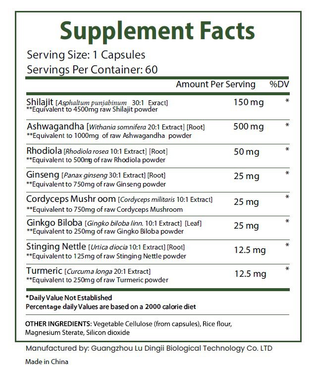 Shilajit 8-in-1 Supplement - Image 3