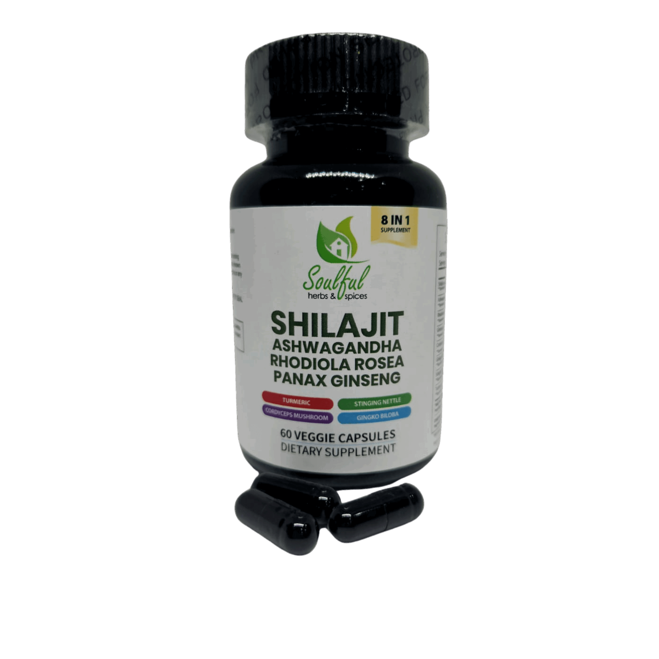 Shilajit 8-in-1 Supplement