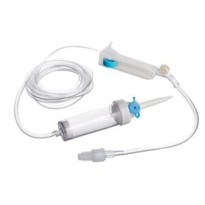 Admin Infusion Set with 1 Y site without Needle 60 drops 180cm (pack of 100s)