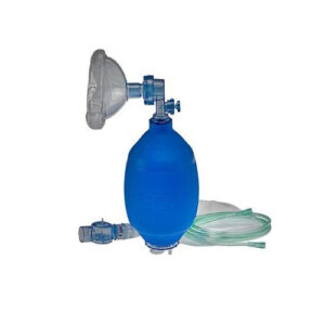 Blue Rubber Resuscitator – Adult Size