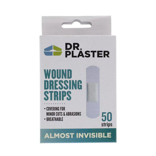 Dr Plaster almost invisible Clear 24x72mm