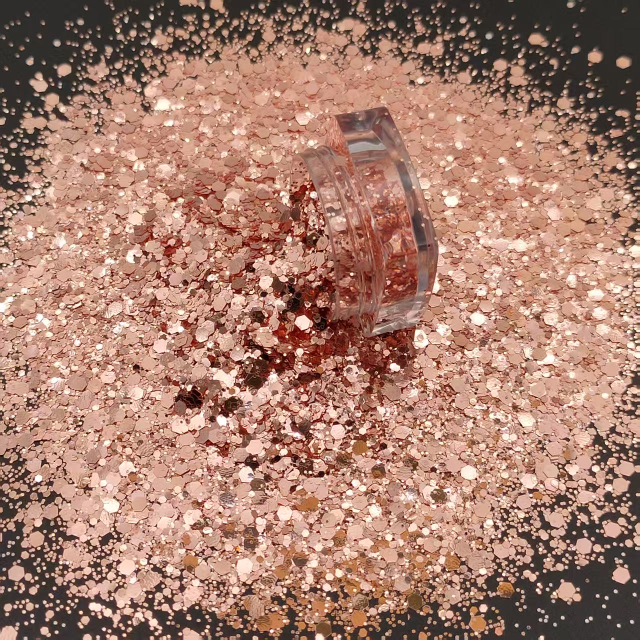 Alternative view of Glitter jar | Rose Gold Affair