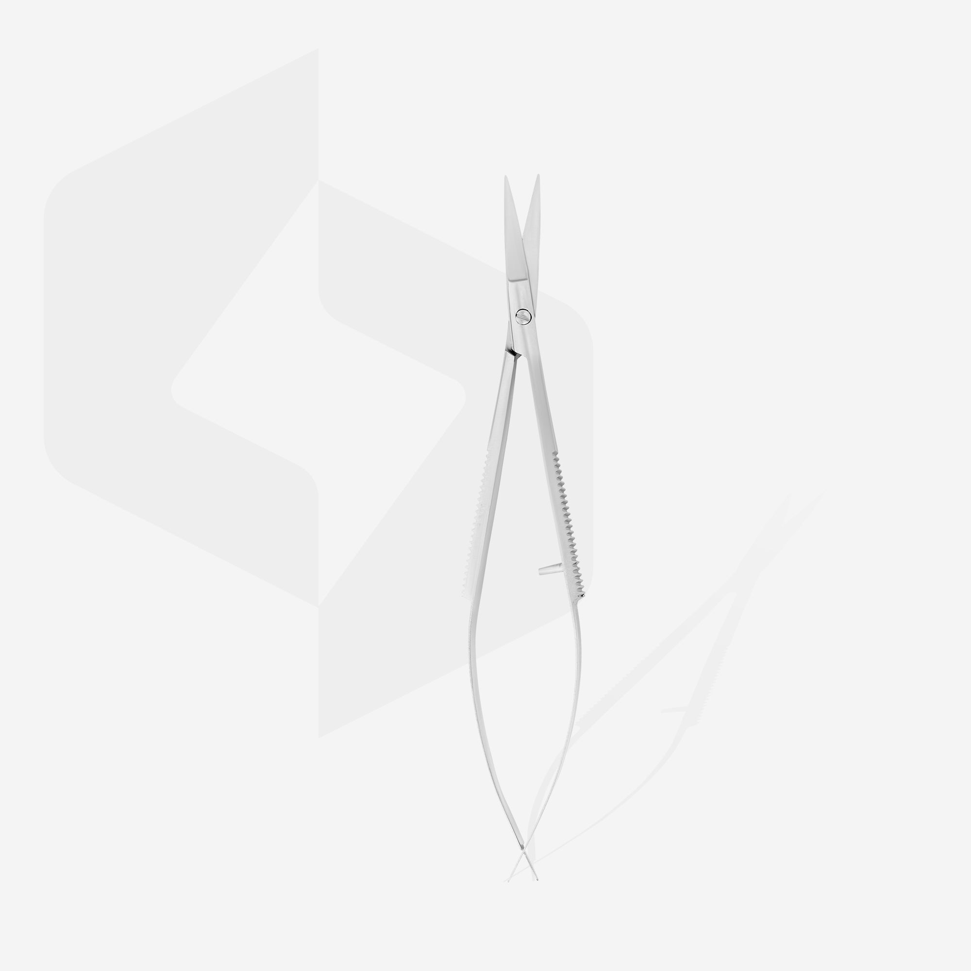Alternative view of Staleks Professional micro scissors for eyebrows modeling EXPERT 90 TYPE 2