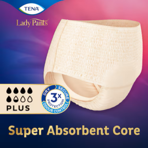 Alternative view of TENA Lady Pants Plus Crème High Waist Incontinence Underwear