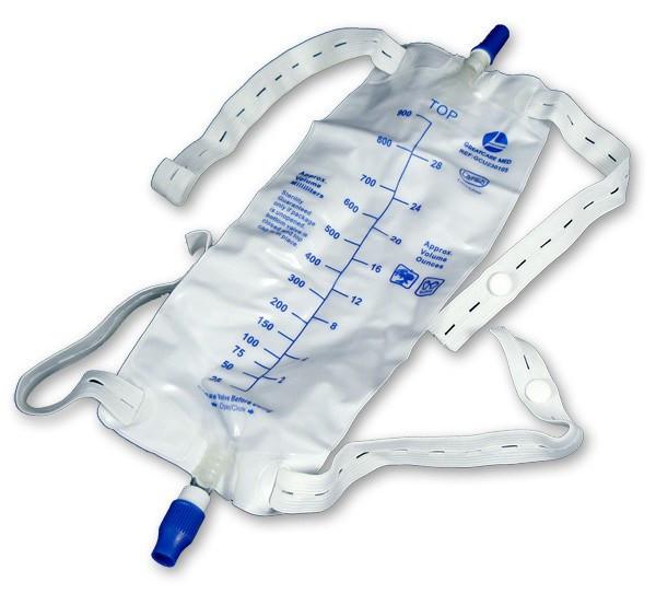 Urine Leg Bag 750ml with 30cm Tube