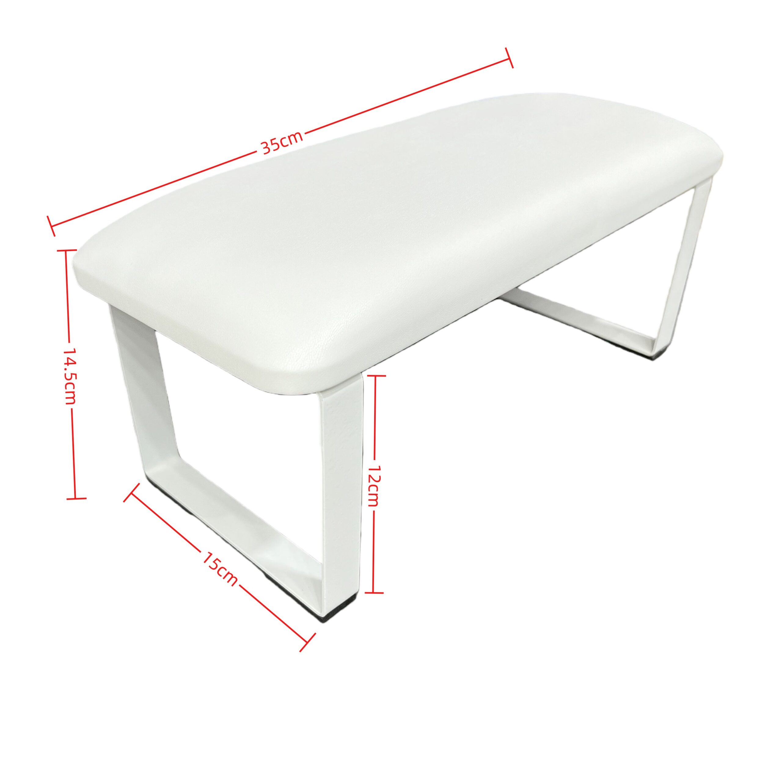 Alternative view of LuxeTouch Hand rest | Available in Black or White