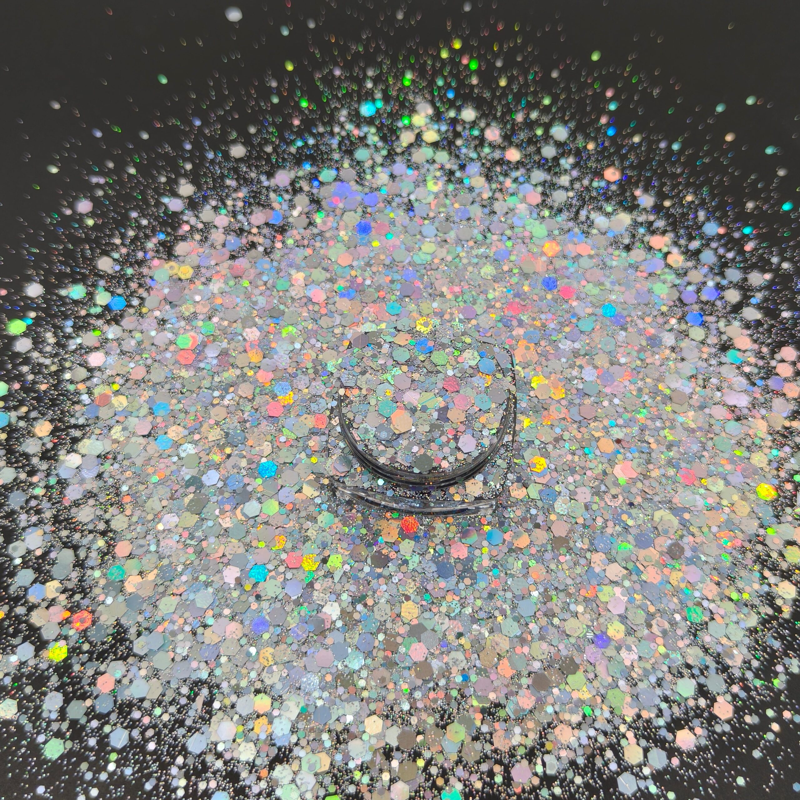 Alternative view of Glitter jar | Holo!