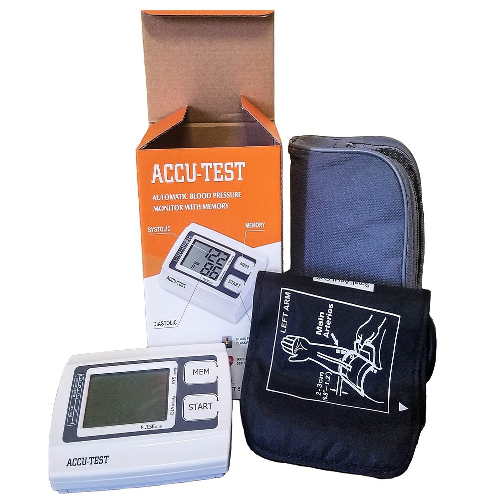 Alternative view of ACCU-Test Blood Pressure Monitor