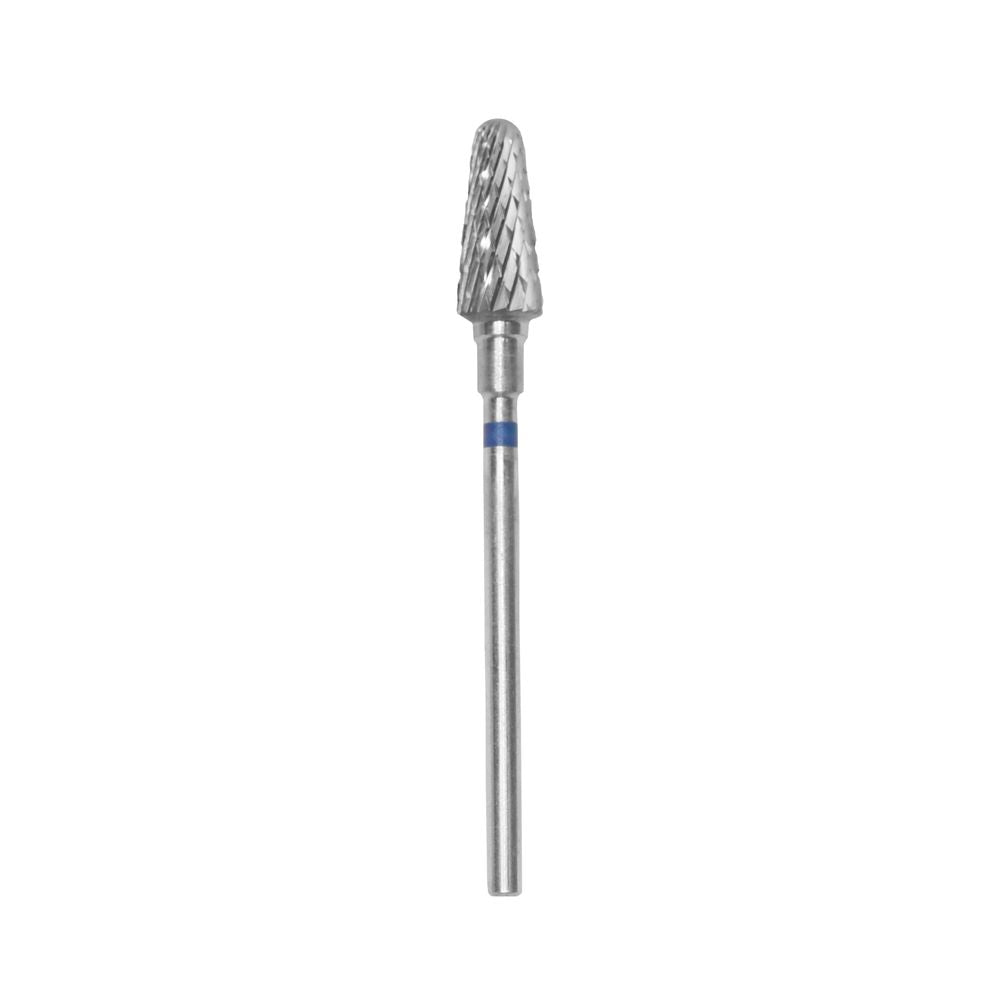 Staleks Carbide nail drill bit, ?frustum?, blue, head diameter 6 mm/ working part 14 mm