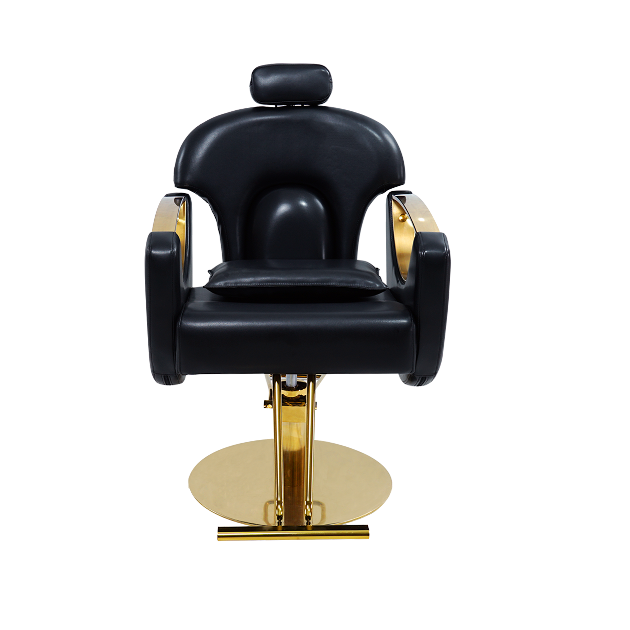 Alternative view of Supreme stylist & brow chair - Reclining - Black