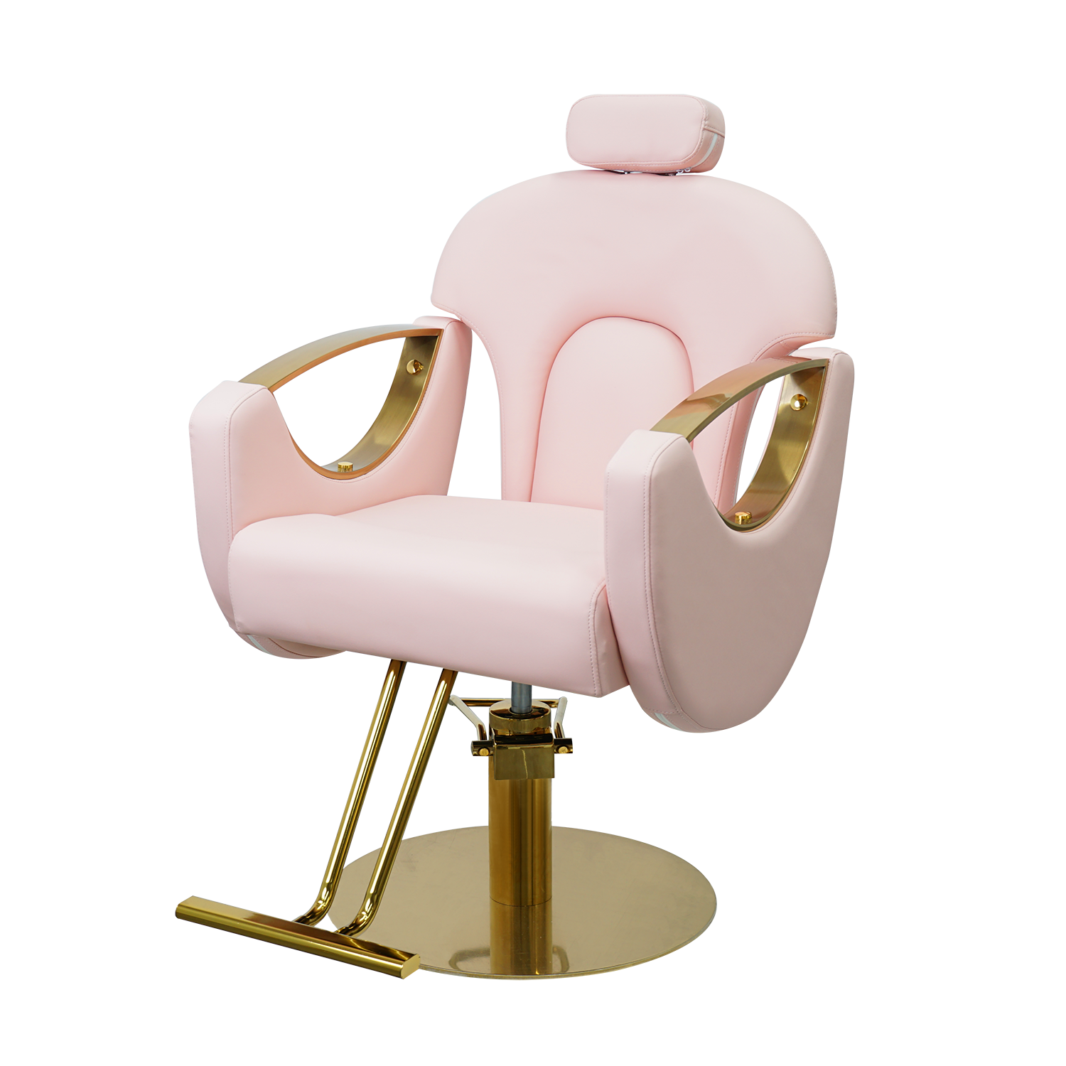 Supreme stylist & brow chair - Reclining - Pink