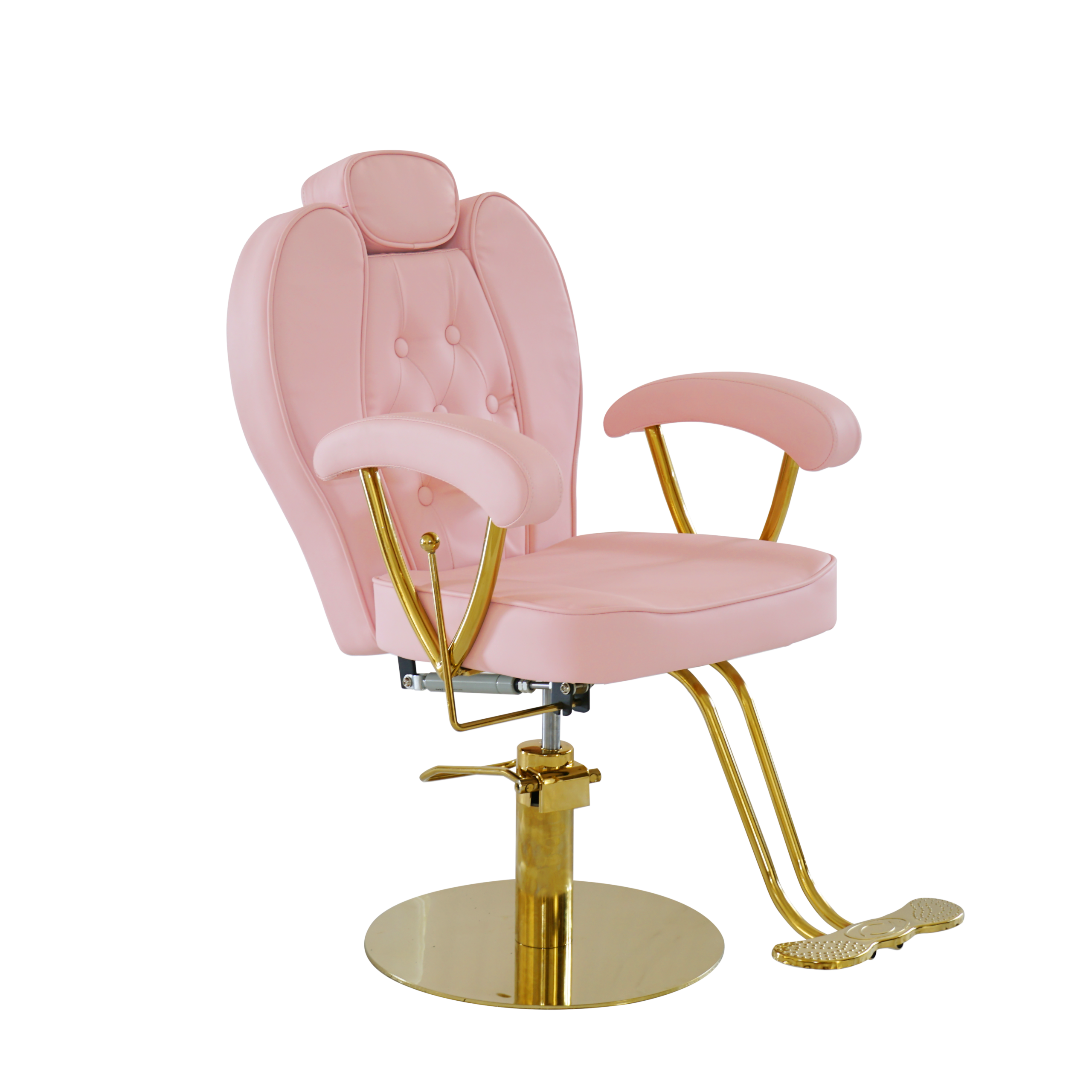 Goddess Stylist & Brow Chair - Pink & Gold