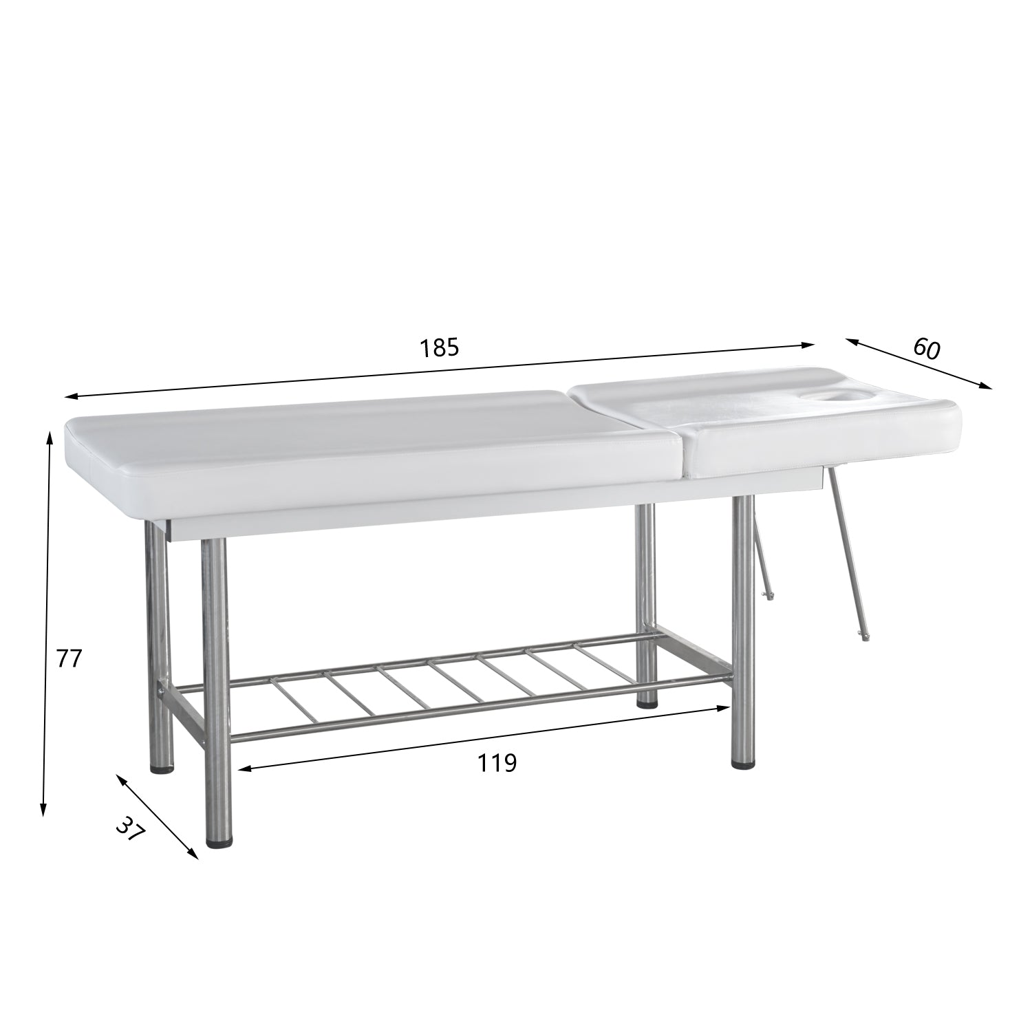 Alternative view of Pro-Prestige Salon Bed - High Quality Salon Bed