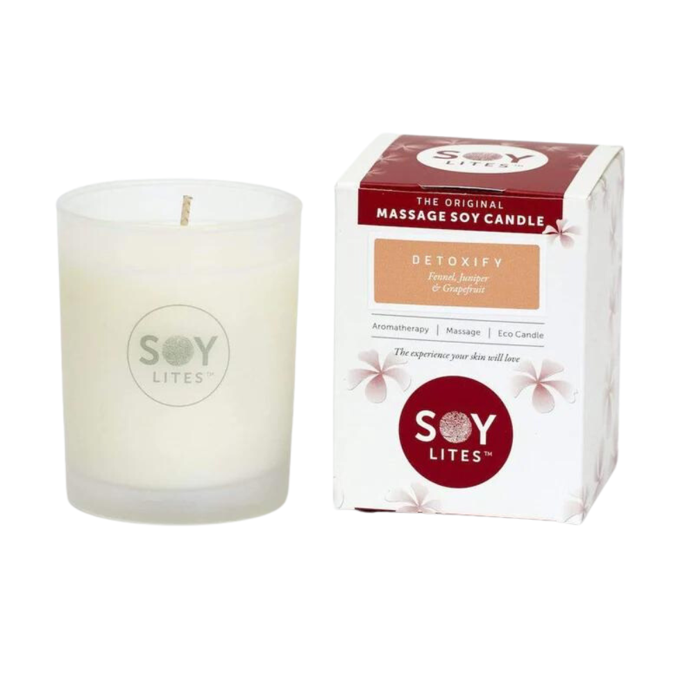 SoyLites - Detoxify Massage Tumbler Candle 220ml
