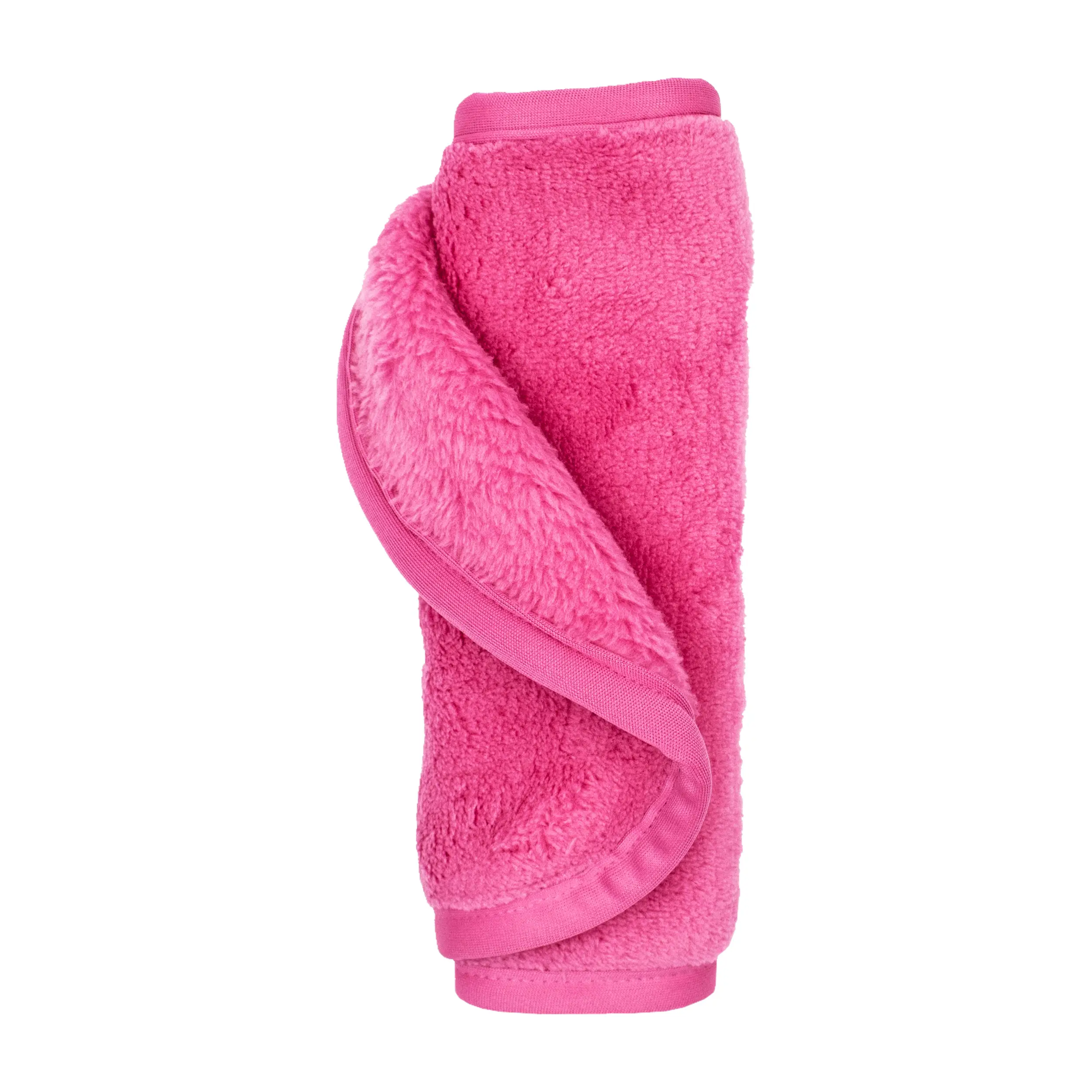 Alternative view of Compress microfiber facial towel - Pink