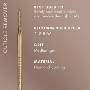 Alternative view of TGB Cuticle Remover Bit