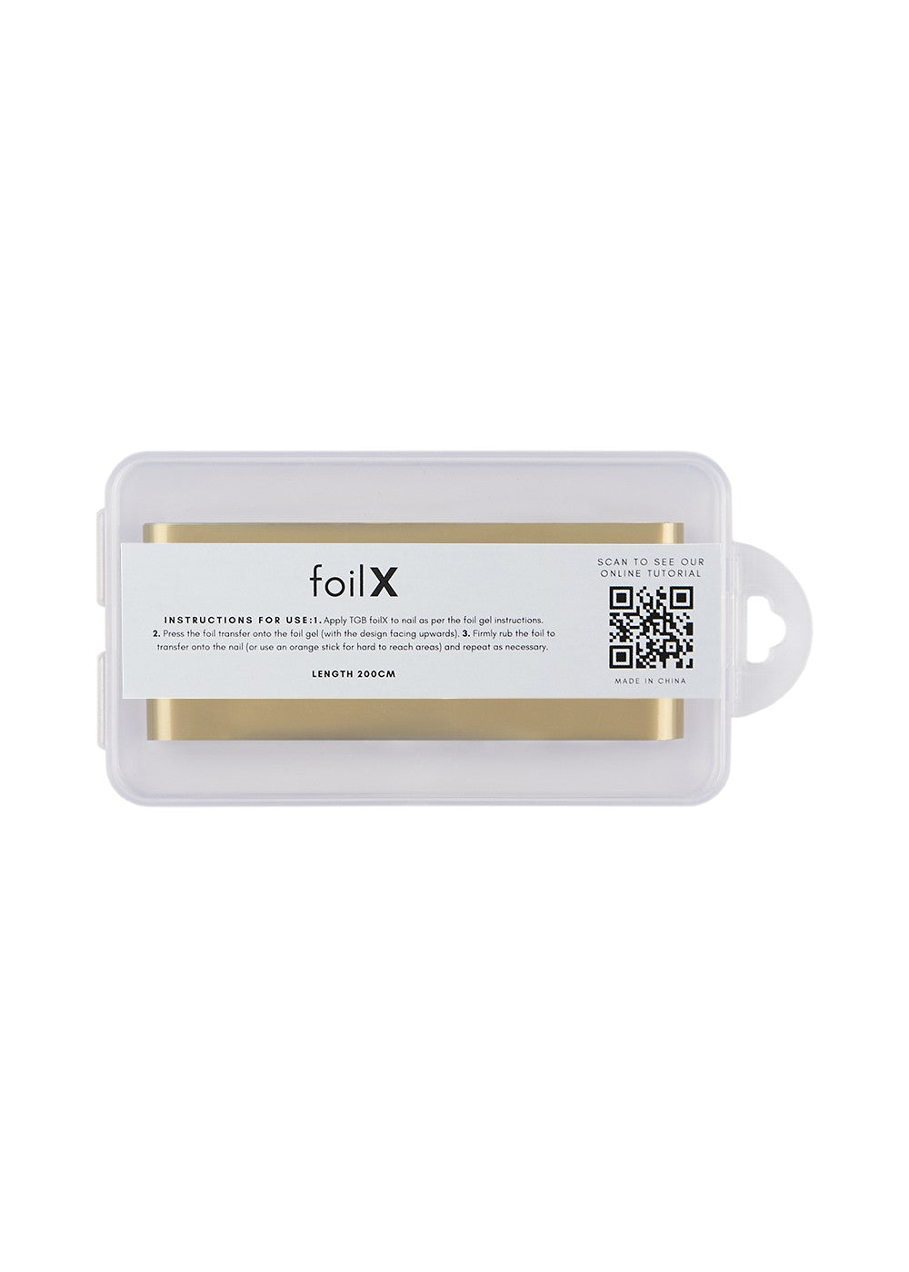 The GelBottle FoilX Gold - Image 2