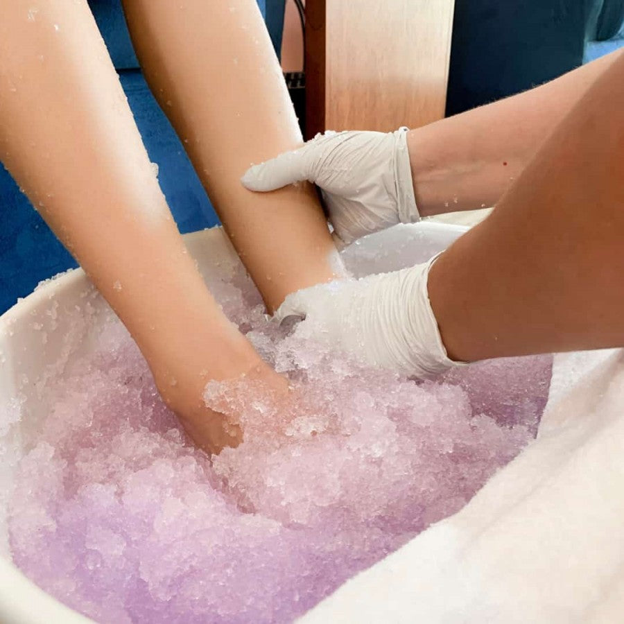 Alternative view of i-Spa Pedi Jelly Set - Lavender