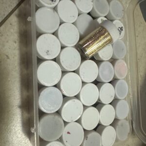 Holder full of new nail foils DEMO