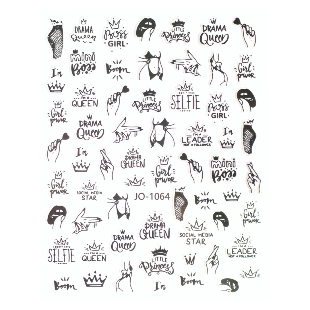 Nail Art Sticker - #1064