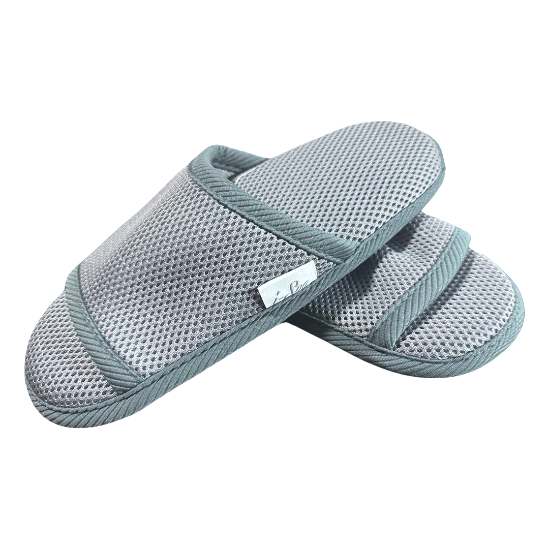 i-Spa Grey Washable Slippers