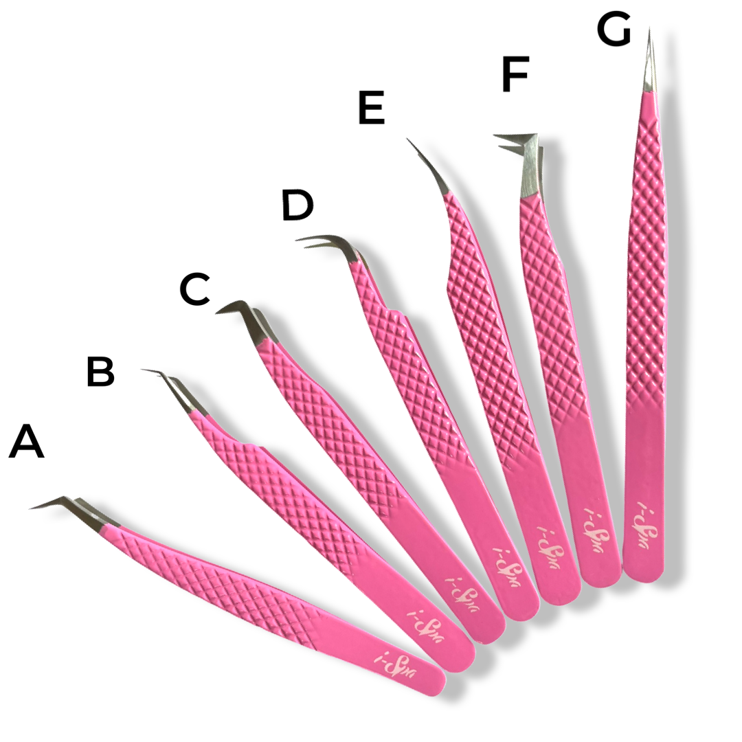 Superior Pink i-Spa Tweezers - 7 Options