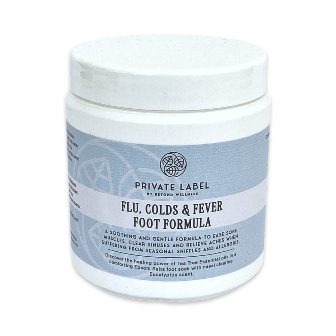Private Label - Flu, Colds & Fever Foot Formula Soak 500g Tub