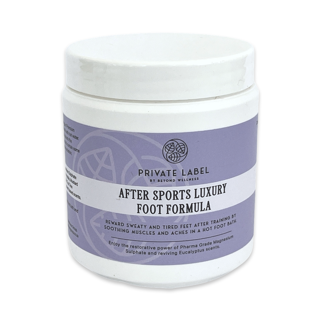 Private Label - After Sports Luxury Foot Formula Soak 500g Tub