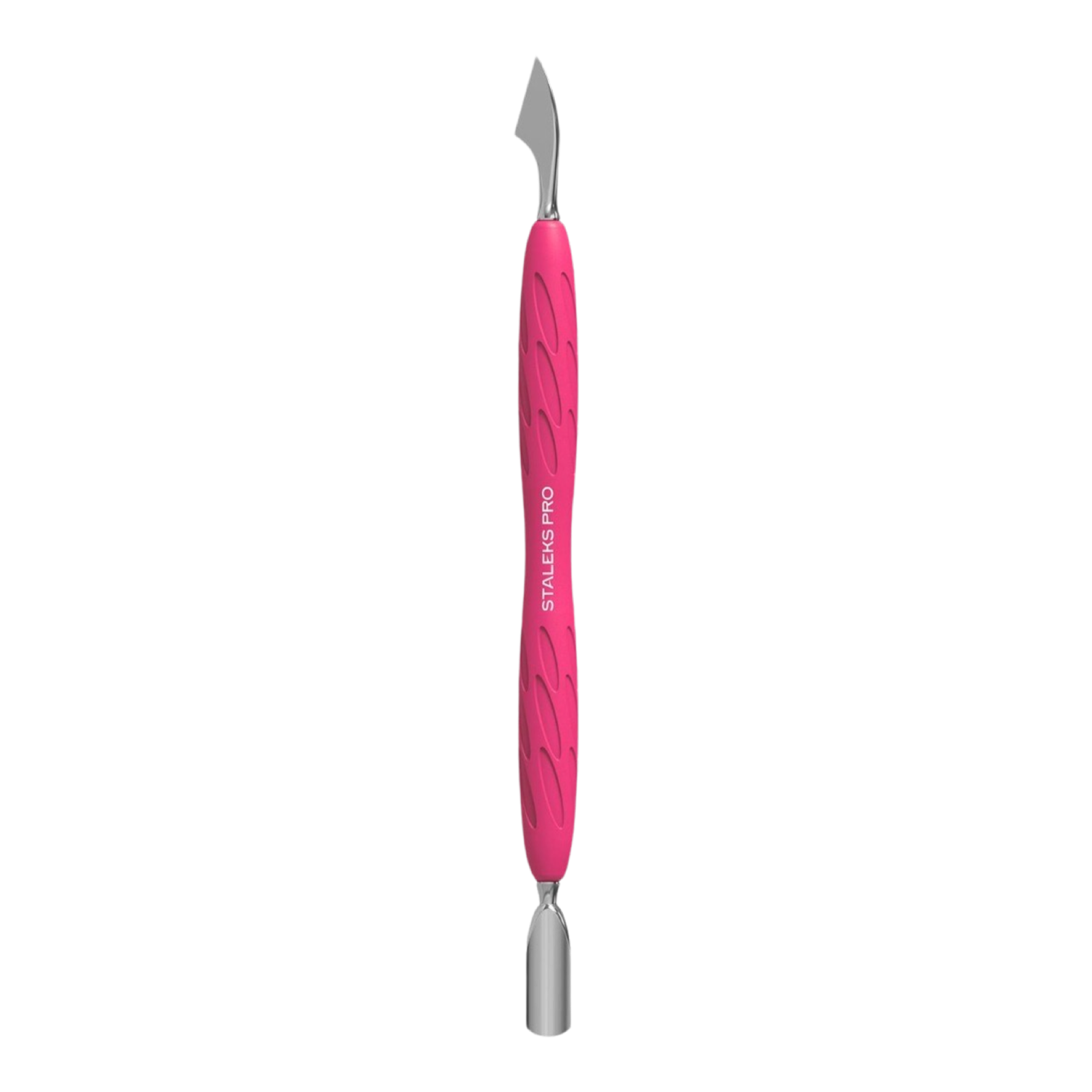 Staleks Manicure pusher Gummy with silicone handle UNIQ 10 TYPE 3 (rounded narrow pusher and cleaner)