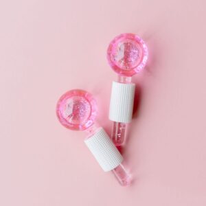 Alternative view of Pink Ice Globes - 2pc Set