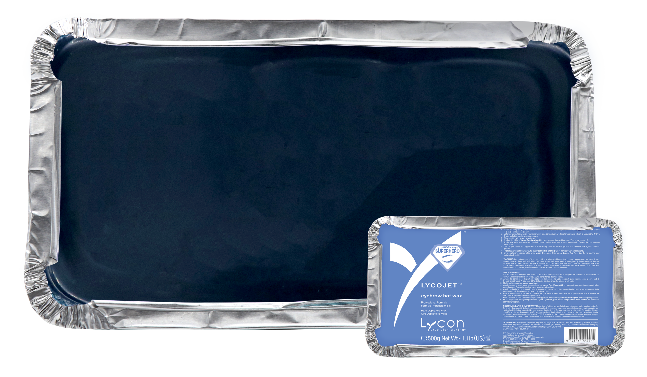 LYCOJET Eyebrow Hot Wax 500g - Image 2