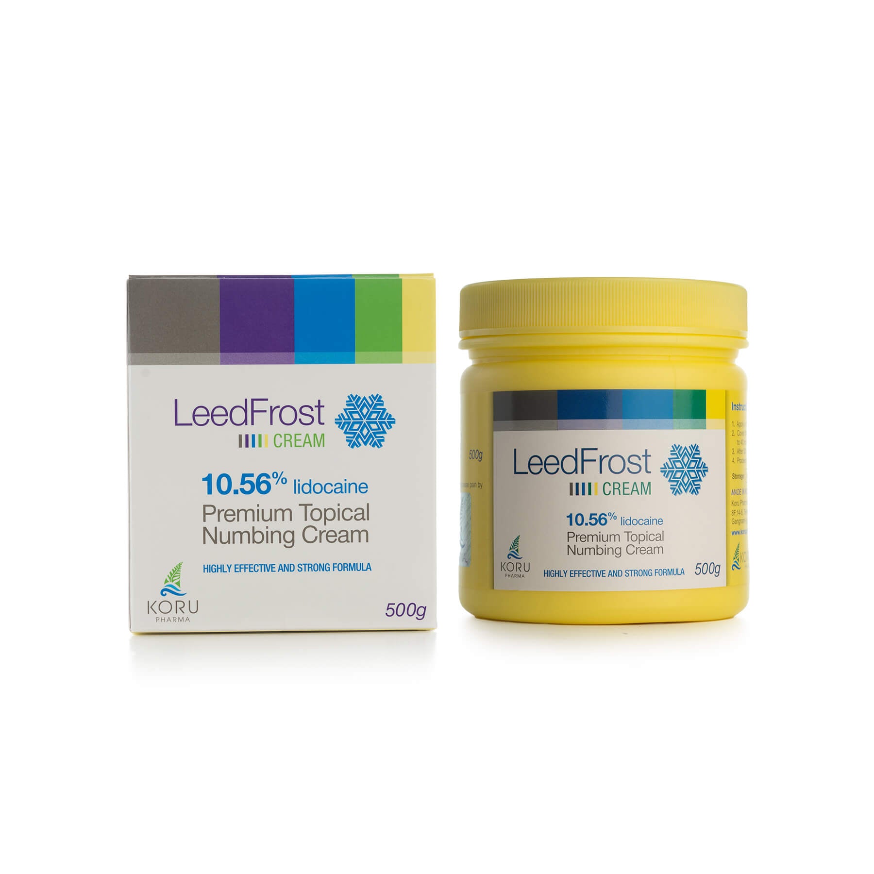 Alternative view of LeedFrost Cream 500g (10.56%)