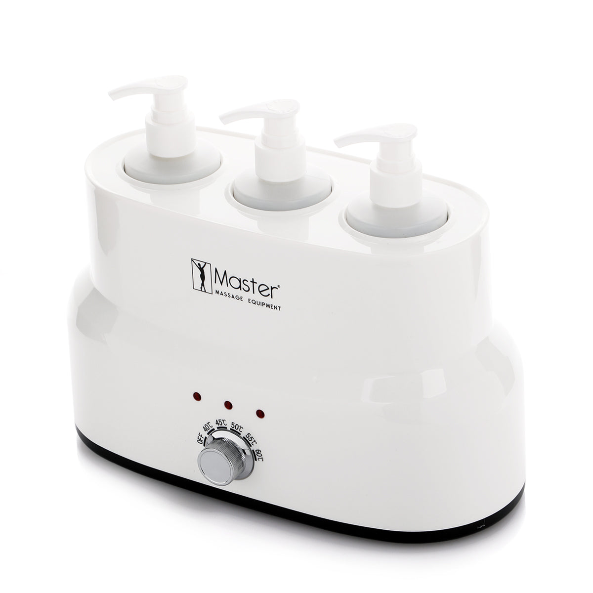 Master White Massage Oil / Lotion Warmer - Triple