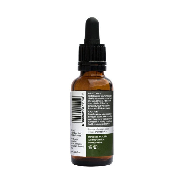 Alternative view of SOiL Neem Seed Oil 30ml