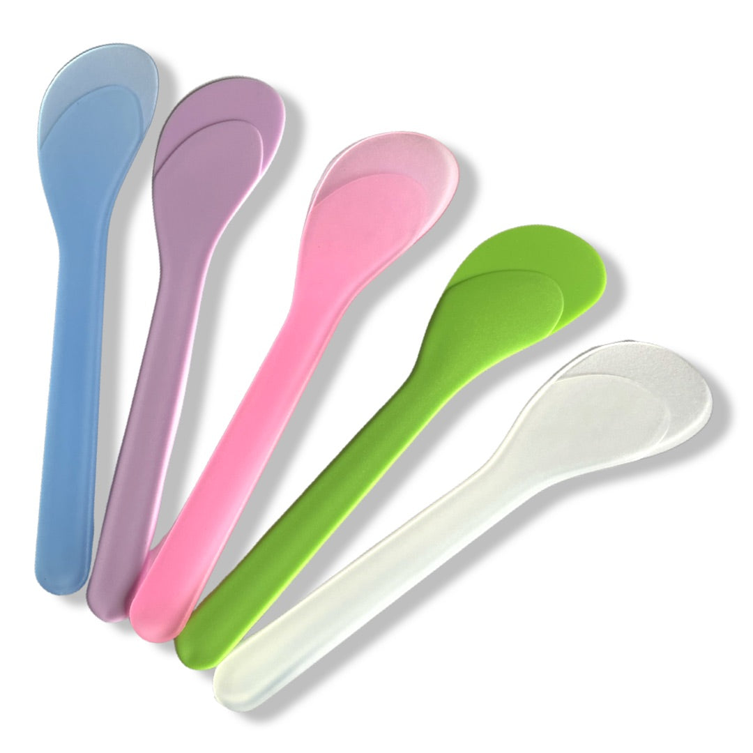 Coloured Plastic Spatula's - 5 Options