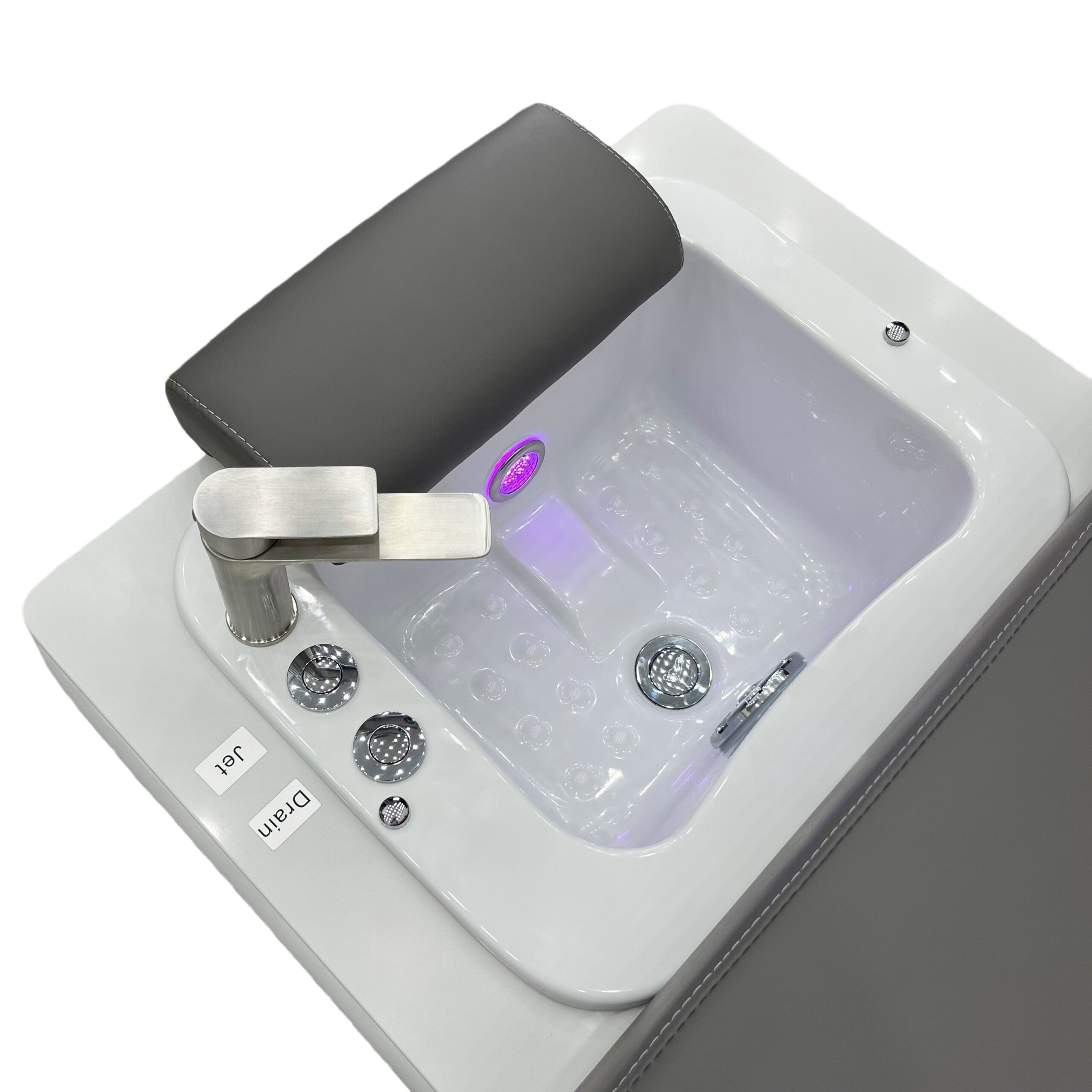 Duchess Pedi Station | Grey & White - Image 5