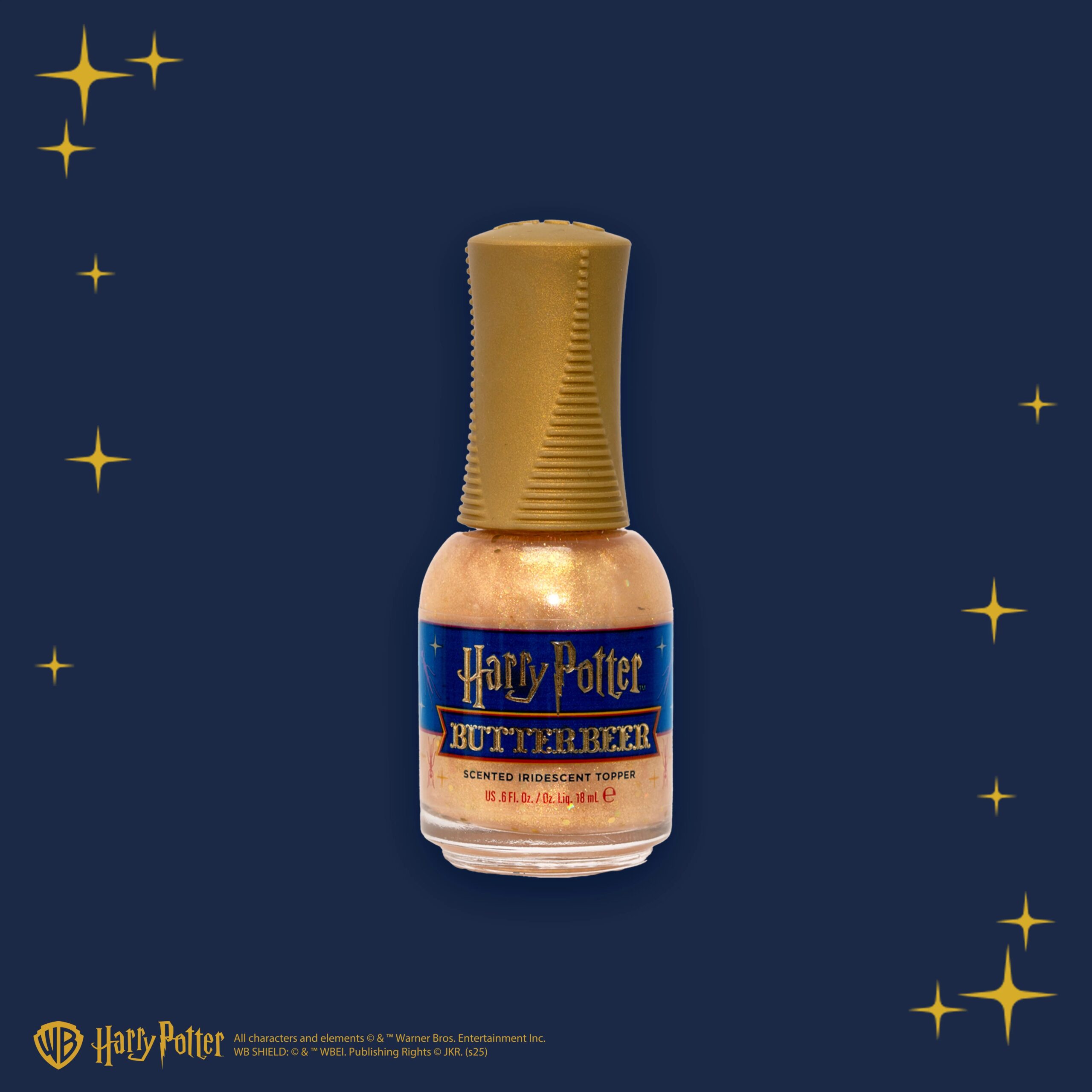 ORLY HARRY POTTER BUTTERBEER Scented Iridescent Topper - Image 5