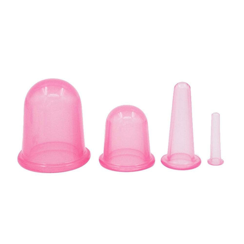 Alternative view of Silicone Cupping Set 7pc - Pink
