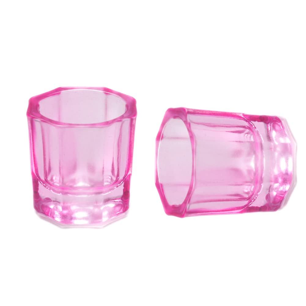 Pink Glass Dappen dish