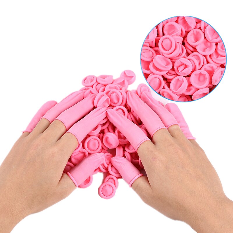 Finger Cots - PINK - 100pc