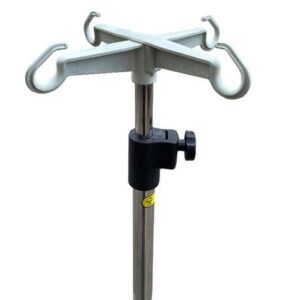Alternative view of Drip Stand/IV Stand Plastic Base & Plastic Hooks